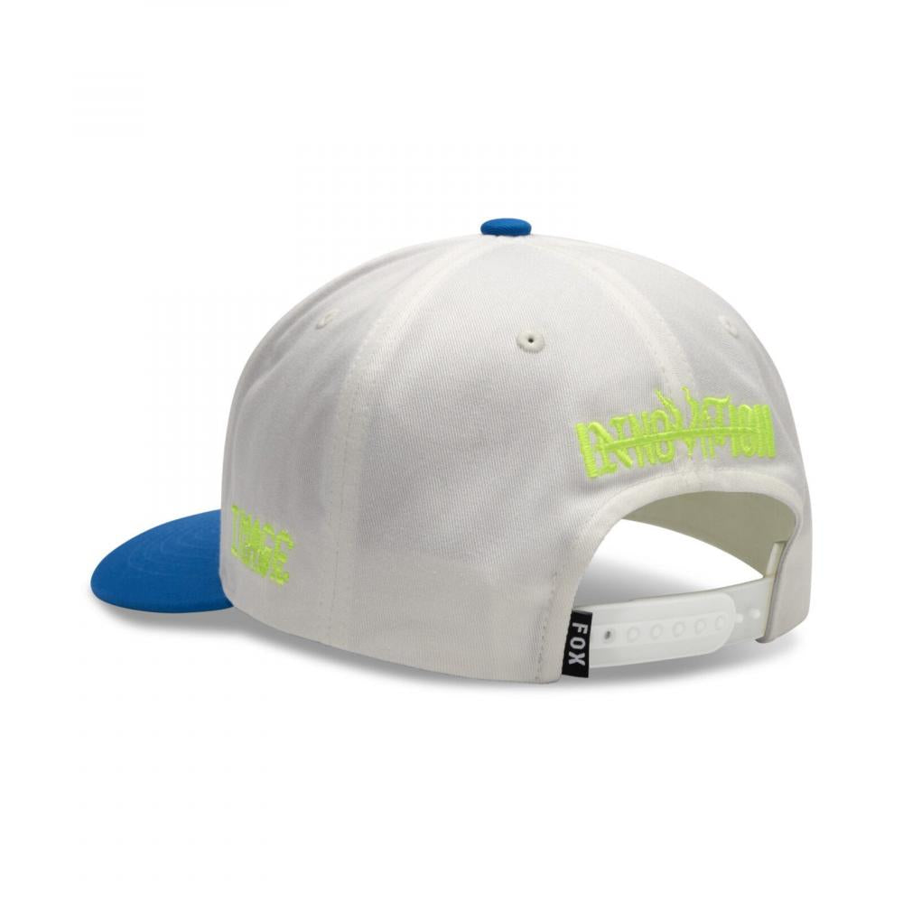 FOX Image Phantom Snapback Kappe Weiß One Size aus Baumwolle