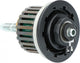SHIMANO Dynamoeinheit DH-C6000-3R-QR - 108 mm, 6000-3, Schwarz