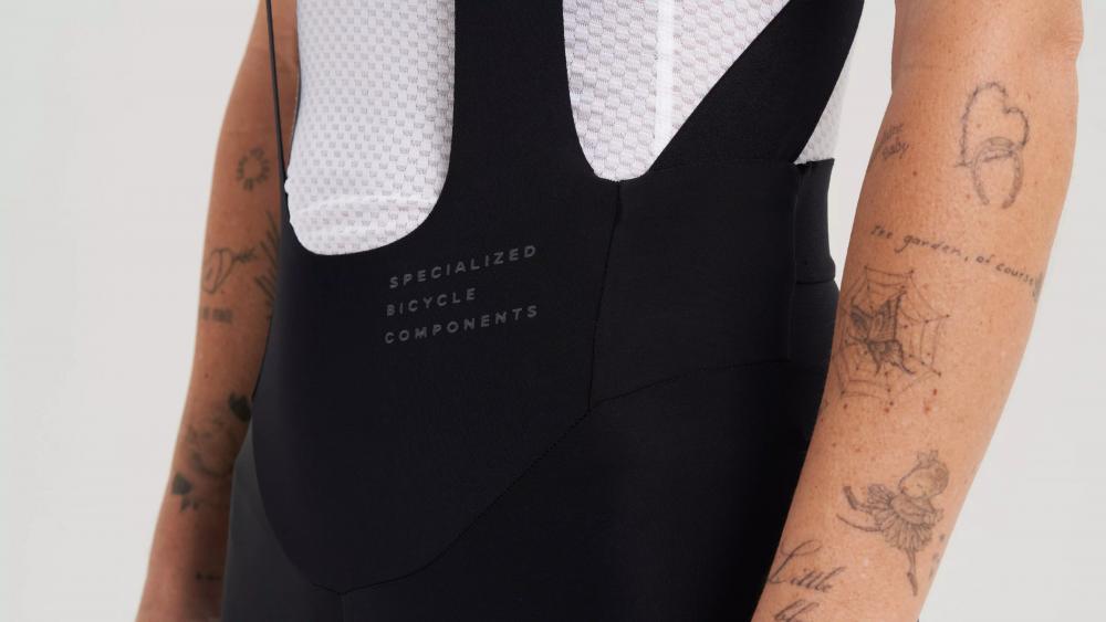 PRIME Damen Bib Short Trägerhose Schwarz Größe S - Premium Radsport Fahrradhose - Bekleidung