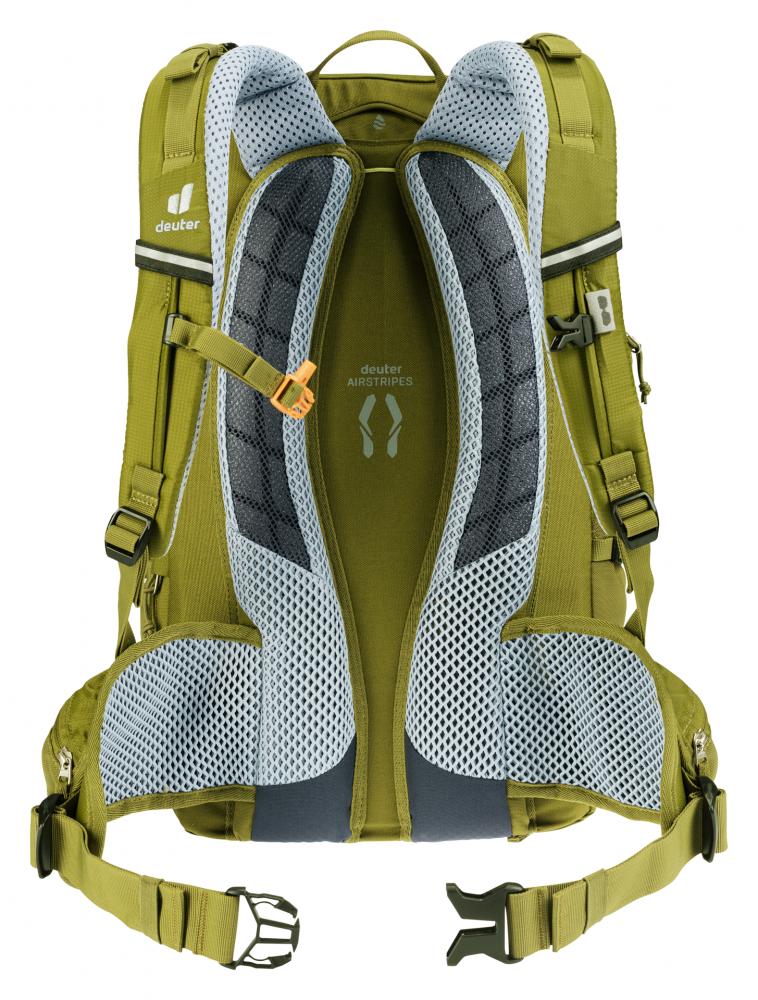 Deuter Trans Alpine 24 Fahrradrucksack 24L Grün - Kompakter Tourenrucksack für Mountainbike-Tagestouren