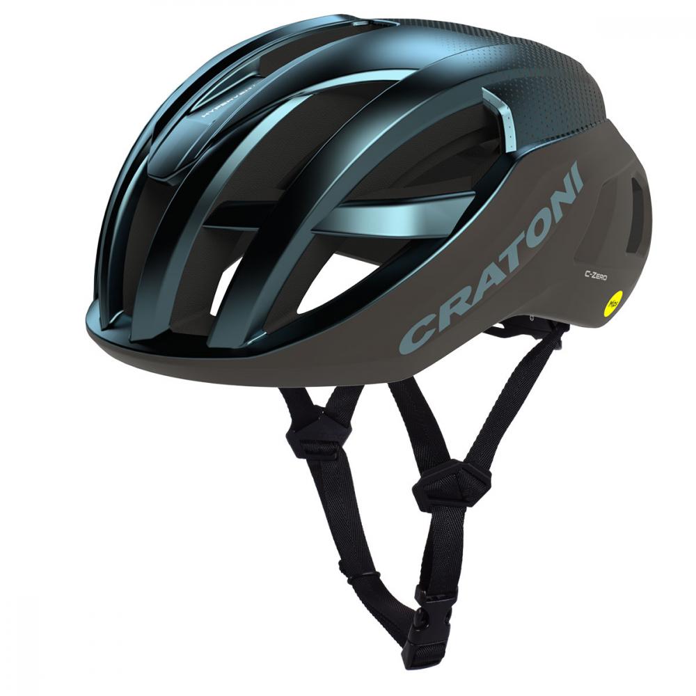 Cratoni Fahrradhelm C-Zero MIPS blue-black glossy-matt Größe S-M (52-56 cm)