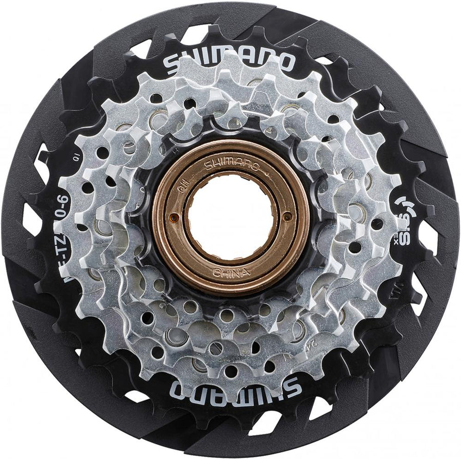 SHIMANO Schraubkranz TZ510 6-fach 14-28 Zähne - 6-fach, 14-28 Zähne, 28 Zähne
