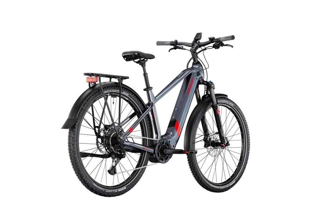 CONWAY Cairon SUV 5.0, Diamant, 29", shadowgrey metallic / red metallic, 12-Gang SRAM "SX", 41 cm / S