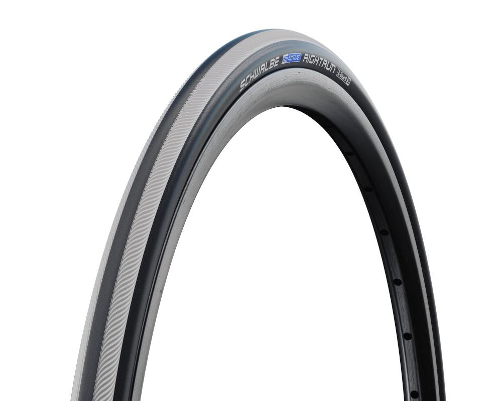Schwalbe RightRun 24 x 1.00 Rollstuhlreifen Grey Stripes
