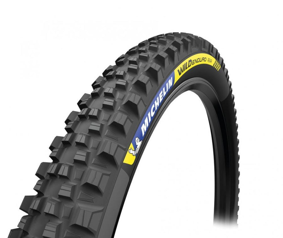 Michelin Wild Enduro Rear Racing Line Faltreifen 28x2,4 Zoll (61-622) Schwarz - maximaler Enduro-Grip