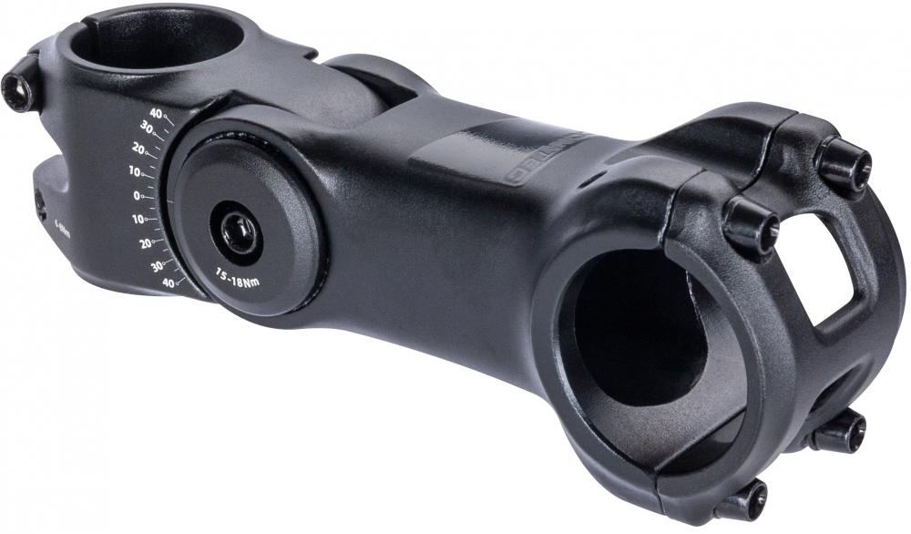 CONTEC Vorbau Udea, 35.0 mm Klemmung, 110 mm Länge, 1 1/8" Gabelschaft, hochwertiges Aluminium, leicht und stabil, ideal für Rennrad oder MTB, schwarz matt