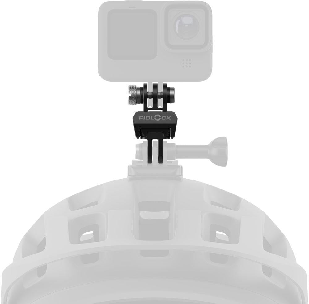 FIDLOCK PINCLIP Action Cam Mount  Magnetischer Schnellwechsel-Adapter für Action-Cams, vibrationsfrei, robust, einfacher Klick-Mechanismus
