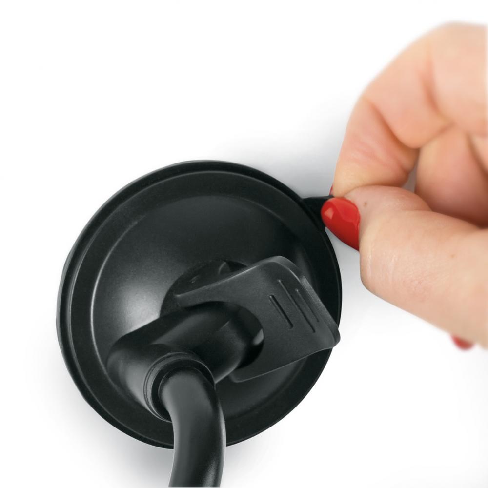 SKS COMPIT FLEXX Smartphone-Halterung  flexible Handyhalterung mit Flexarm und Saugnapf für alle glatten Oberflächen, ideal für Auto, Küche und Arbeitsplatz