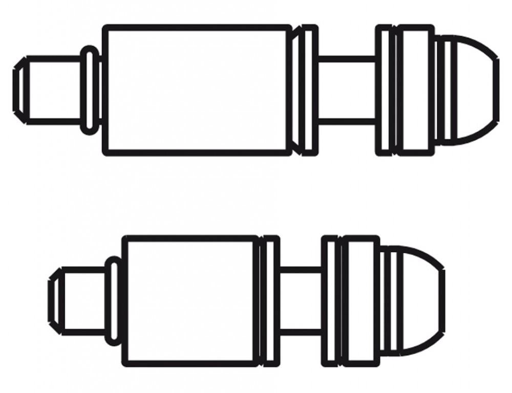 Avid Adapter 20S Post Mount Spacer Standard Ti25/Standard - für 180/160 mm Scheibenbremsen
