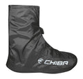 CHIBA Gamasche - wasserdichte, atmungsaktive Überschuhe für Radsport, Größe L, schwarz