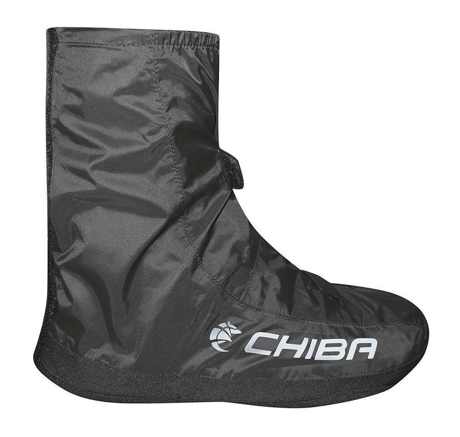 CHIBA Gamasche - wasserdichte, atmungsaktive Überschuhe für Radsport, Größe L, schwarz