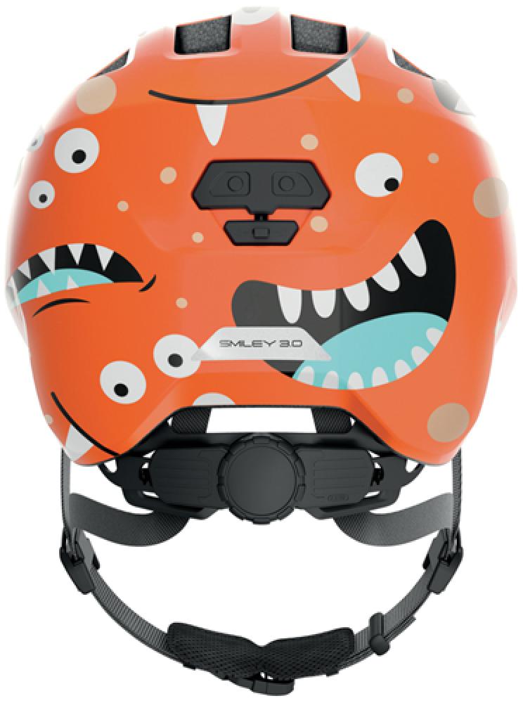 Abus Kinderhelm Smiley 3.0 orange monster M 50 bis 55cm