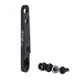 TRP Bremssatteladapter Flatmount Ø 140/160 mm Schwarz - drehbar für Scheibenbremsen