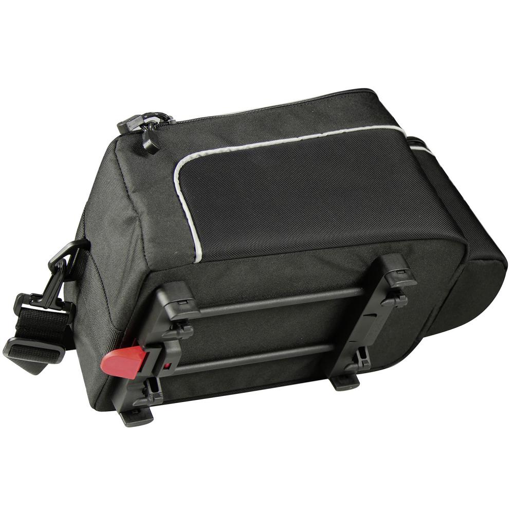 KLICKfix Rackpack Light Racktime Gepäckträgertasche 8 l Schwarz