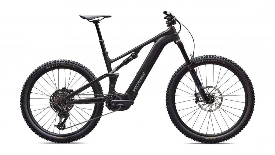 SPECIALIZED Turbo Levo 4 Alloy E-Mountainbike 101 Nm 666 Watt 840 Wattstunden Gloss Metallic Obsidian-Silver Dust Größe S4 - E-Mountain Bike