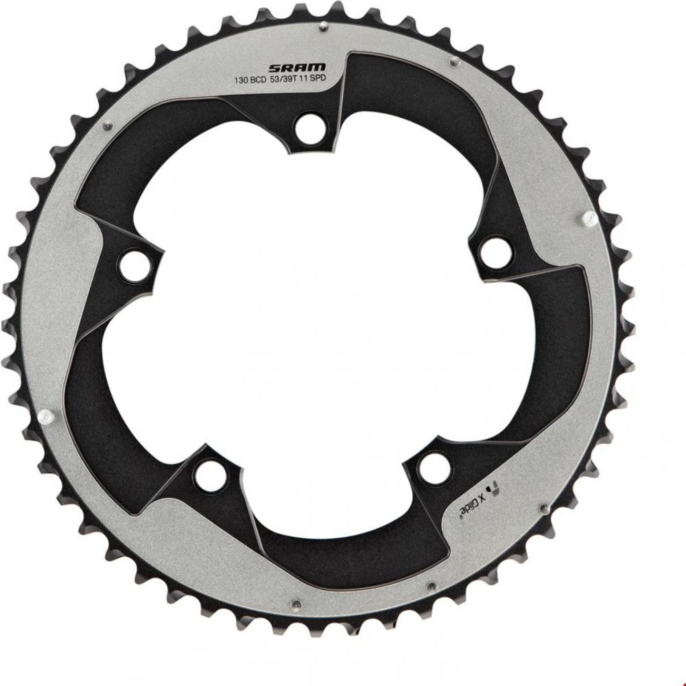 SRAM Kettenblatt Road Force 22 50T 110mm grau - präzise Schaltperformance für 11-fach Antriebe