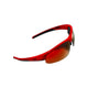 BBB Cycling BBB Sportbrille Impress rot glanz Einheitsgröße rot - Profi-Look und Schutz