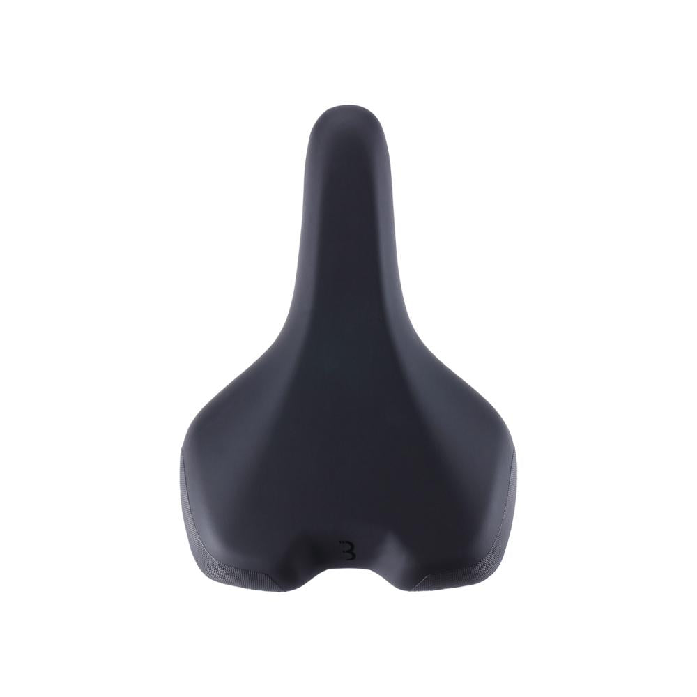 BBB Cycling BBB Sattel Diamond 185 x 265 mm schwarz - wasserdichter Komfortsattel für aktive Fahrer