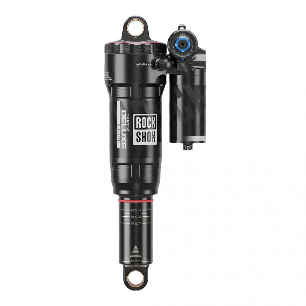 RockShox Super Deluxe Ultimate RC2T Mountainbike Dämpfer, 190x40mm, Luftfederung, schwarz.