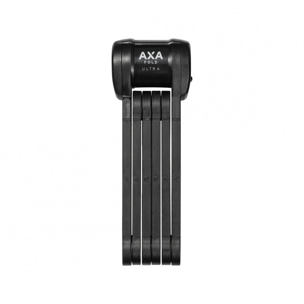 AXA Faltschloss Fold Ultra 900 mm Schwarz - Hochsicheres Fahrradschloss für E-Bikes