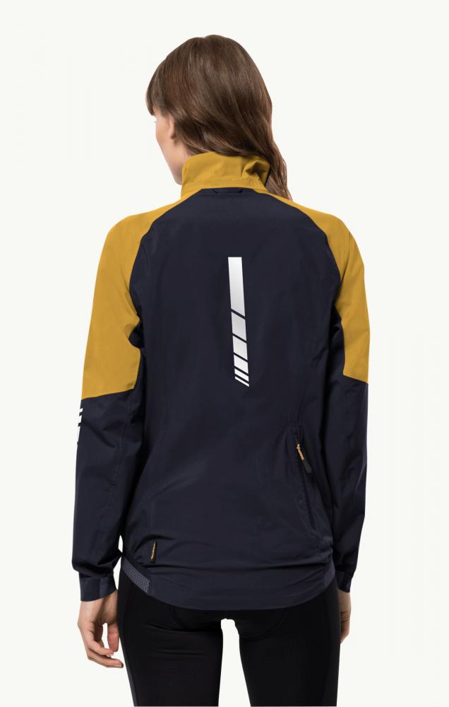 Jack Wolfskin Morobbia 2.5L Jkt W Texapore Regenjacke Golden Spice Größe S