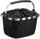 KLICKfix Fahrradkorb Carrybag GT schwarz für Racktime 42x28x33 cm