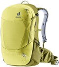 Deuter Trans Alpine 24 Fahrradrucksack 24L Grün - Kompakter Tourenrucksack für Mountainbike-Tagestouren