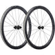Vision Laufradsatz SC 45 Disc Clincher 622x19 mm Schwarz - aerodynamisches Carbon-Upgrade