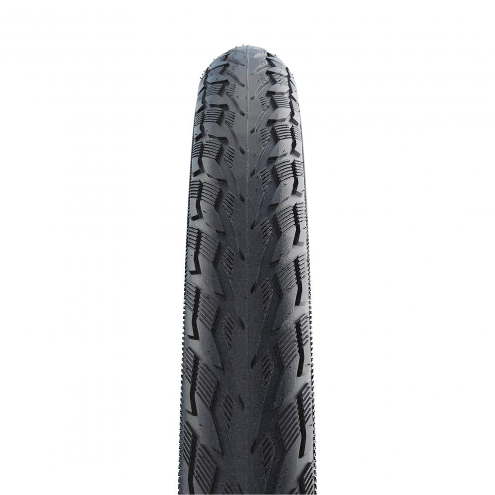 Schwalbe Delta Cruiser Plus 28x2.00" (50-622) schwarzer E-25 Draht Fahrradreifen mit Reflex und Profil.