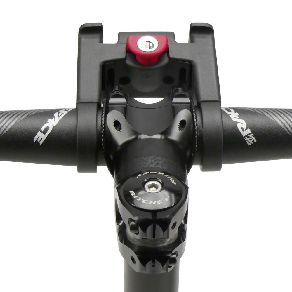 KLICKfix Lenker Adapter Schellen Ø 35 mm - Schwarz