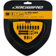 Jagwire Schaltzugset Road & Mountain Pro 2x Stealth Black - präzise Schaltperformance