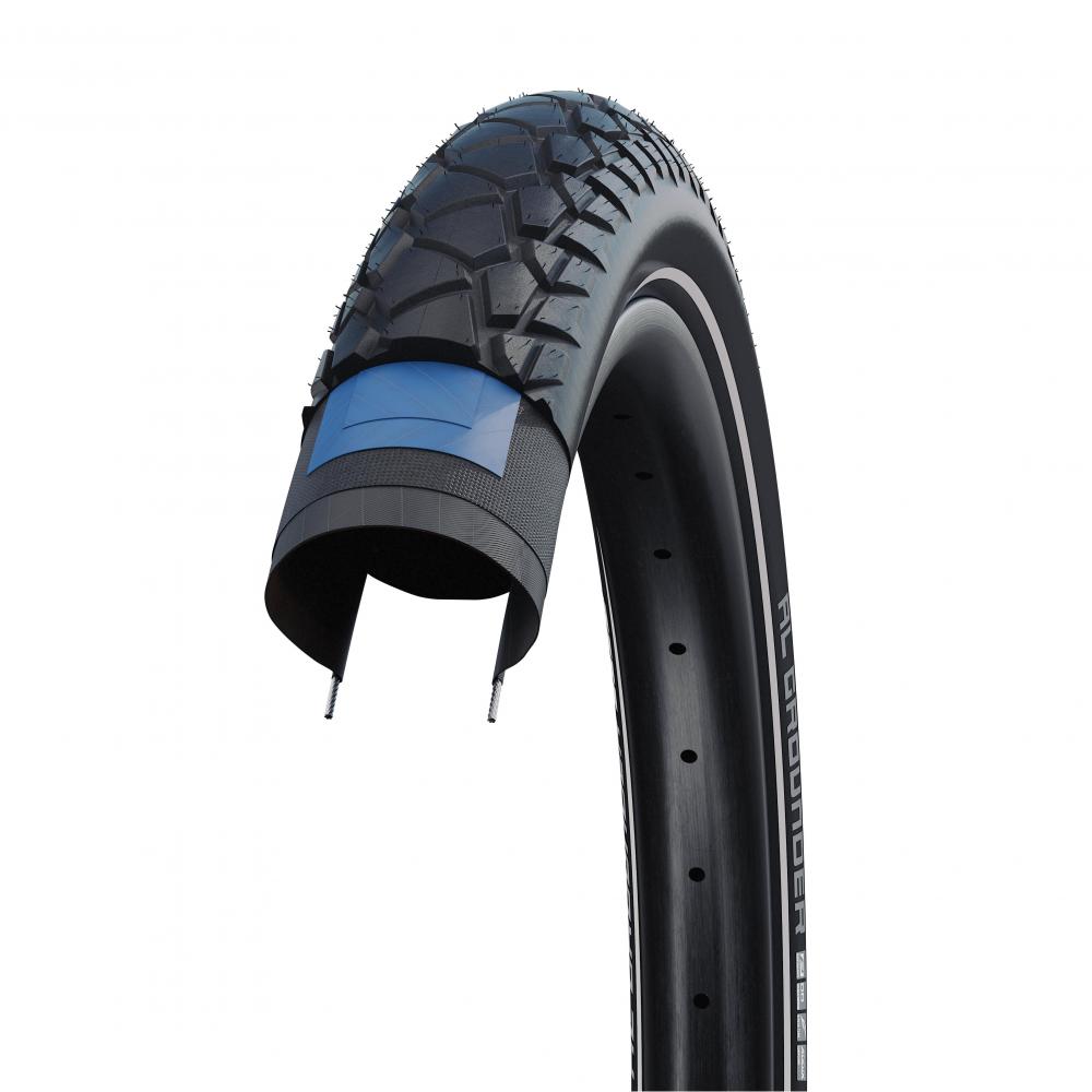 Schwalbe Drahtreifen Reifen Al Grounder 29x2.35 60-622 schwarz Reflex E-50 HS611 Draht - Fahrradreifen