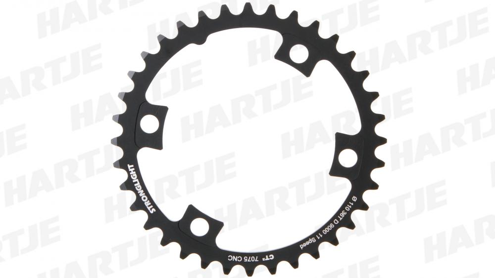 Stronglight Kettenblatt CT2 schwarz DA 9000 110MM 34Z 4L