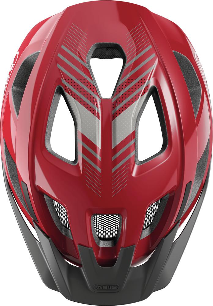 Abus Fahrradhelm Aduro 3.0 M=52-58cm blaze red