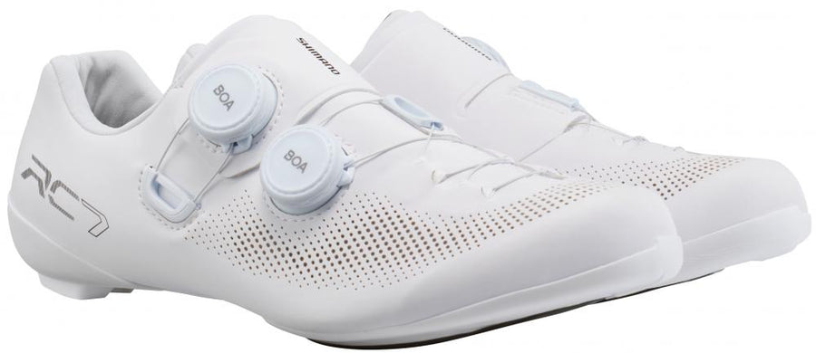 SHIMANO Fahrradschuhe RC703W Damen Road SPD-SL Fahrradschuhe Größe 41 Weiß