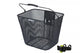 Vorderradkorb Basil Bilbao sw, feinmaschig, Stahl, KF, inkl. Halter