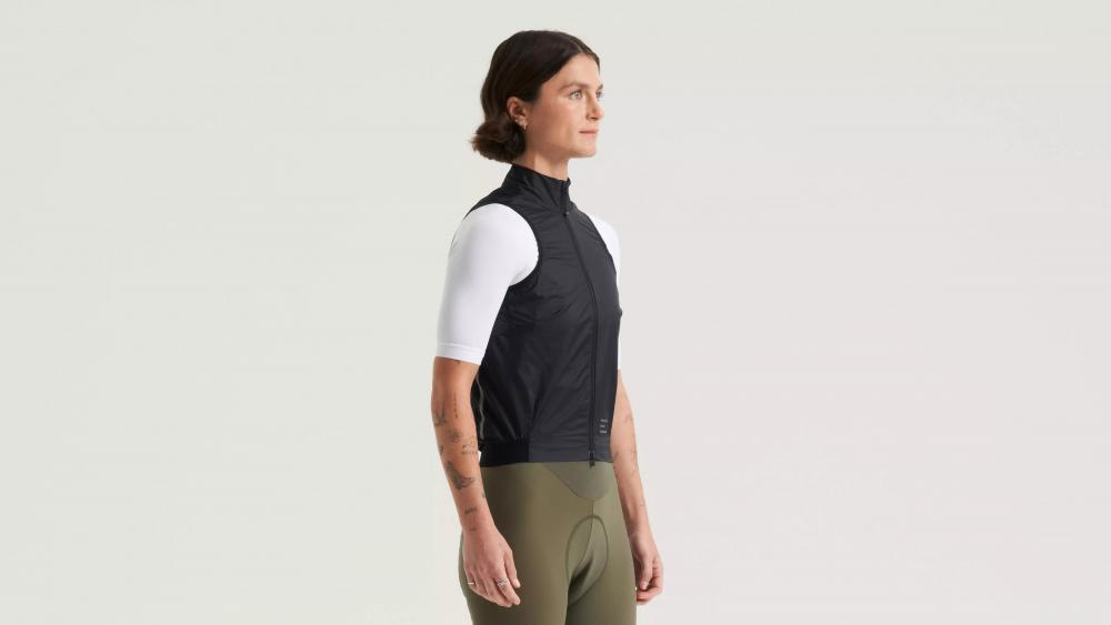 PRIME WIND VEST WMN BLK S - Weste - Windweste