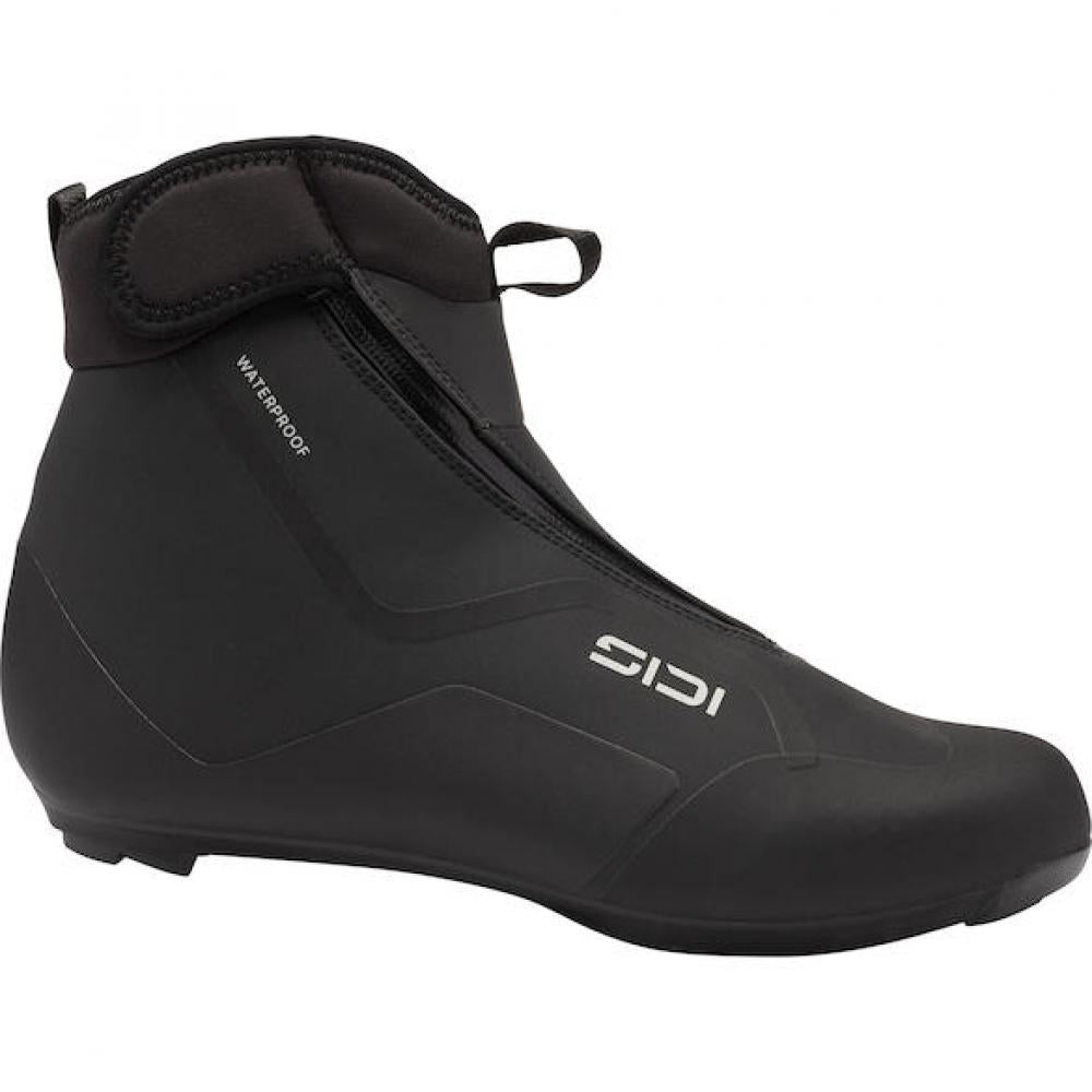 Sidi ROAD NUBES black/black 45 Schwarz - winterfester Rennrad-Schuh mit R2CC-Sohle