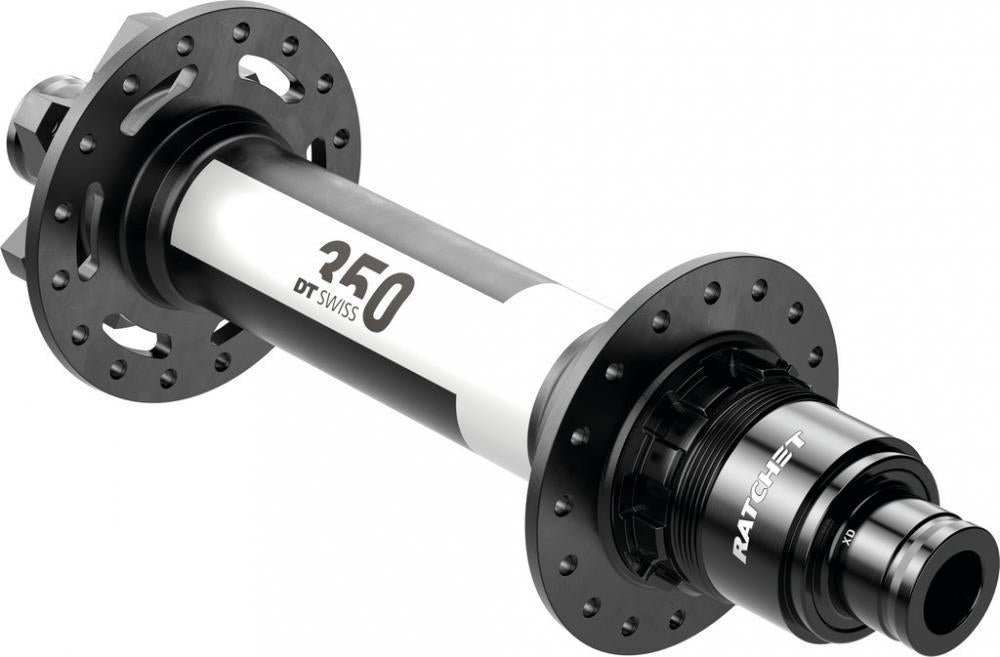 DT Swiss Nabe Fatbike HR 350 Classic 32 Loch Schwarz - zuverlässige Fatbike-Hinterradnabe