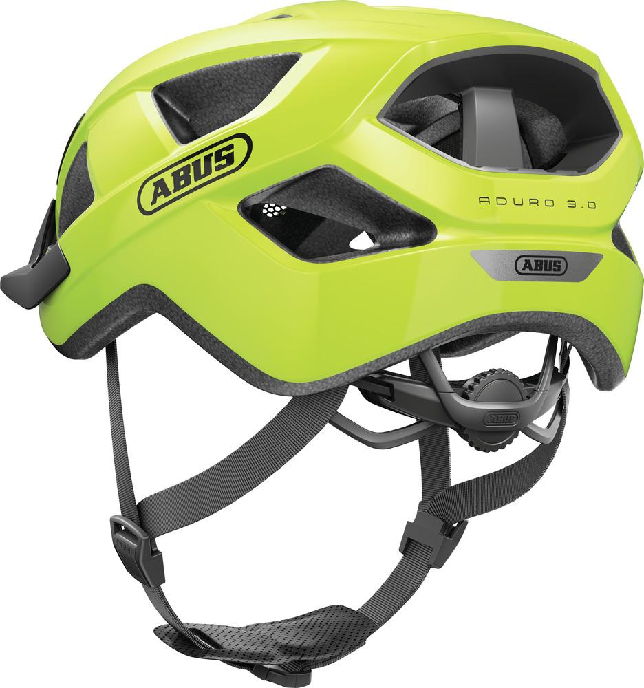 Abus Fahrradhelm Aduro 3.0 M=52-58cm signal yellow