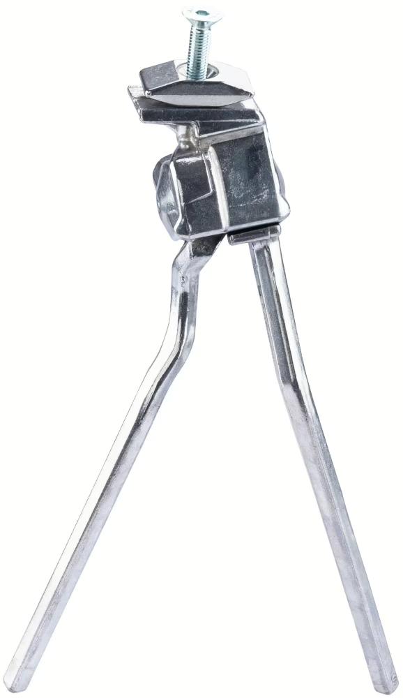 PLETSCHER Zweibeinständer 26 Zoll silber  Aluminium-Druckguss Ständerplatte F15/3, bis 290 mm, max. 35 kg Belastung