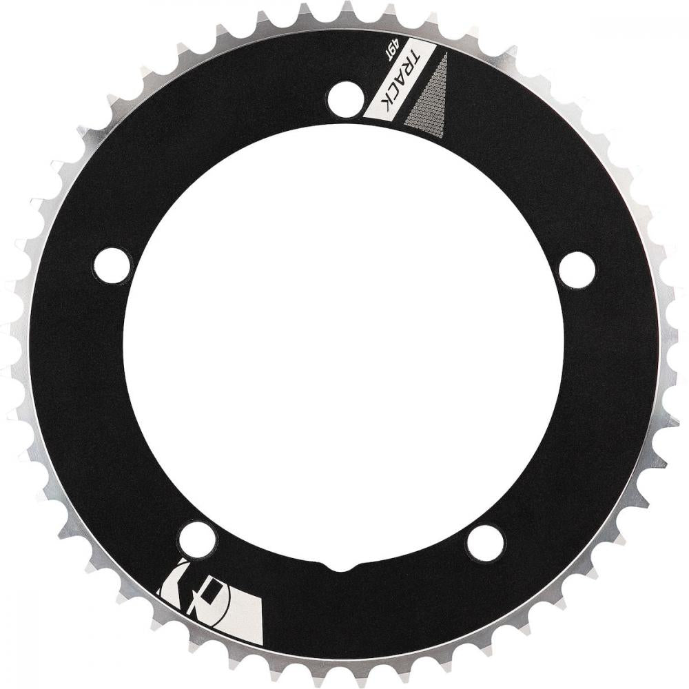 Vision Kettenblatt Track Non-Series 5-Arm 144 mm x 54 T Schwarz - Bahnrad Kettenblatt
