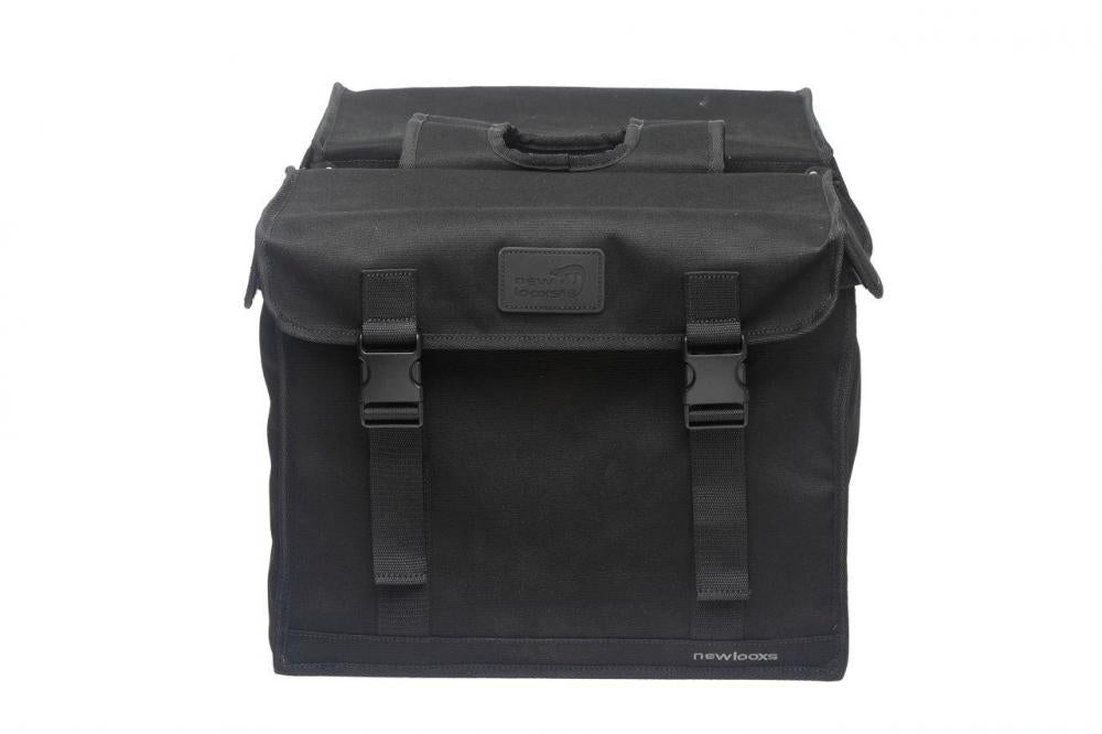 New Looxs Doppelpacktasche Canvas Camping Basic Black Black - stilvolle Transportlösung