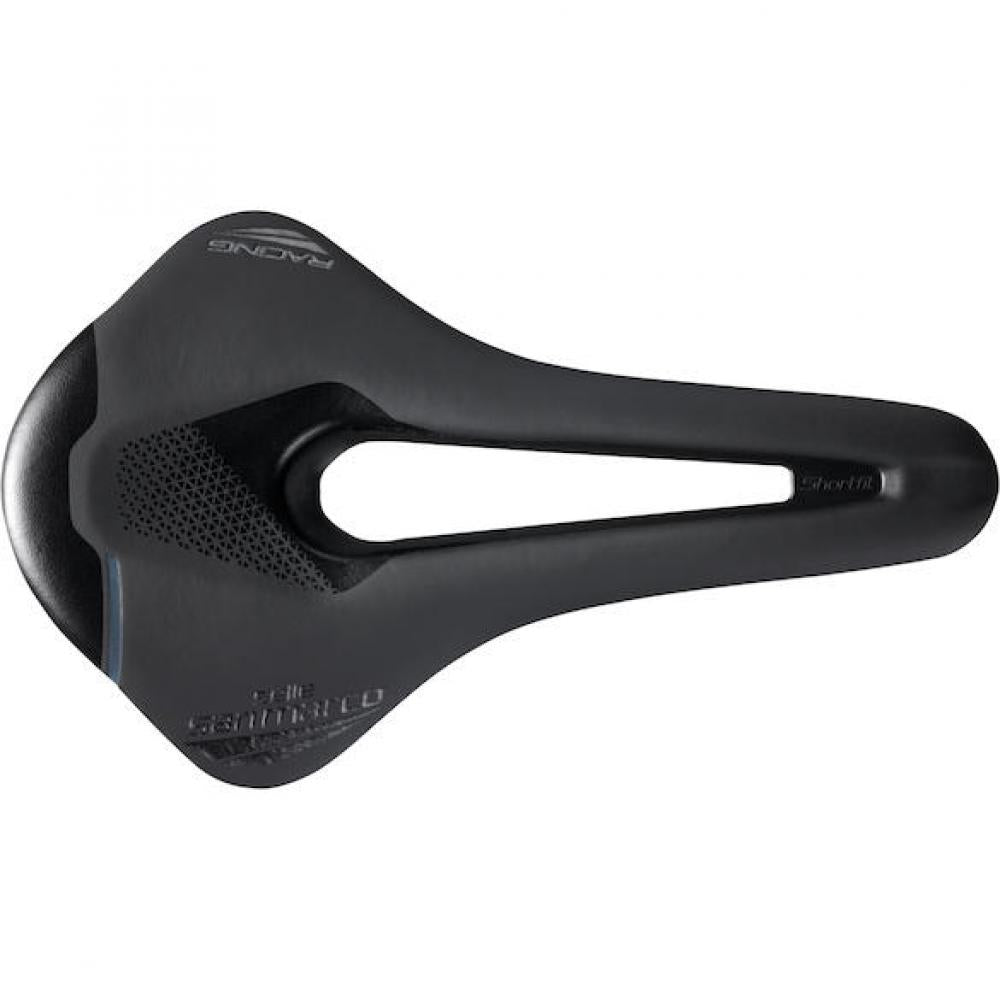 Selle San Marco Sattel Shortfit 2.0 Racing 155 x 255 mm Schwarz - leistungsstarker Rennradsattel