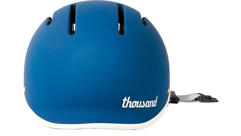 Thousand JR Blazing Blue Kinder-Fahrradhelm XS 49-53cm - leichter Unisex Kids Helm mit Magnetverschluss, Belüftung und verstellbarem Passsystem