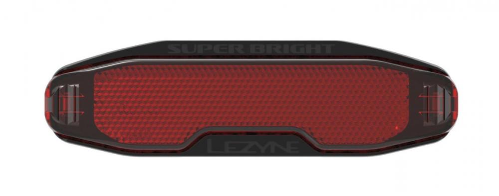 Lezyne Rückleuchte E-Bike Super Bright STVZO Wide Angle Optic schwarz