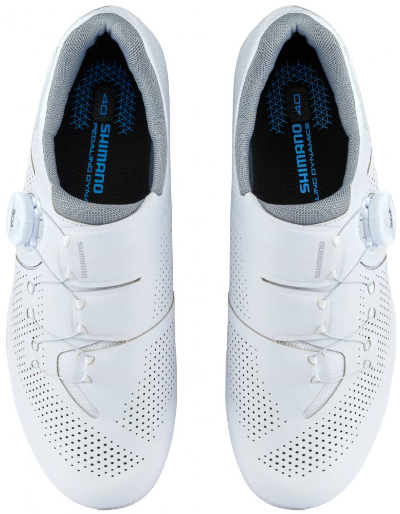 SHIMANO Fahrradschuhe RC302W Damen Road SPD-SL Fahrradschuhe Größe 36 Weiß