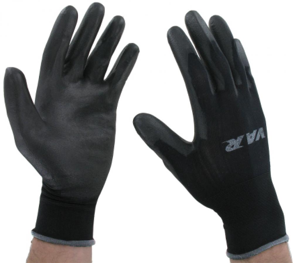 VAR Mechaniker-Handschuhe AP-9430x S - leichte Schutzhandschuhe mit PU-Schnittschutz
