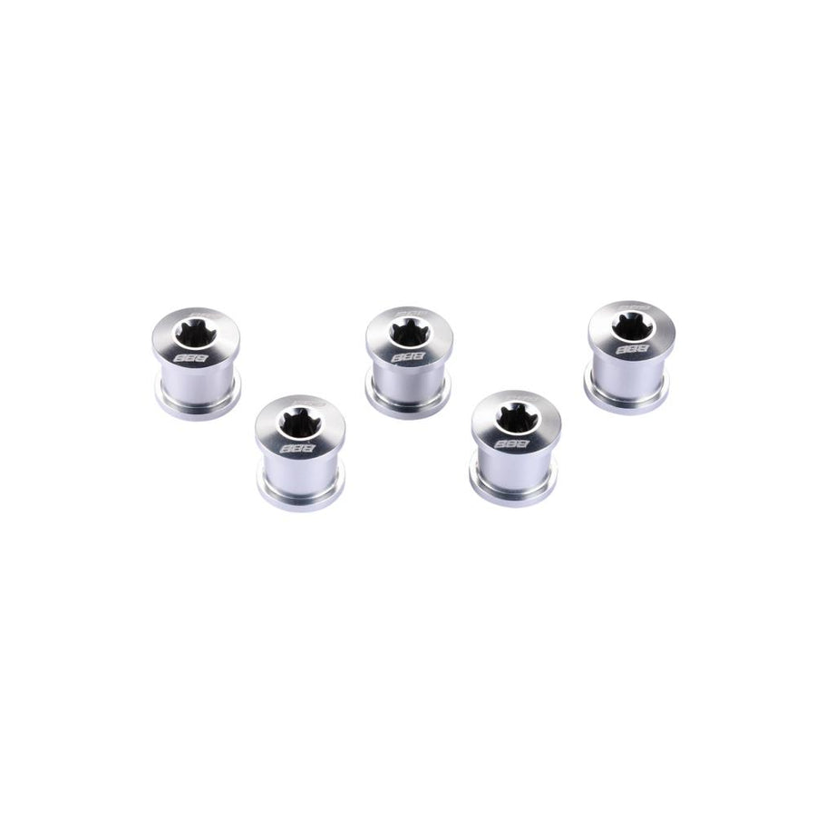 BBB Cycling BBB Kettenblattschrauben HexStars alloy 7 mm silber - sichere Montage für Kettenblätter