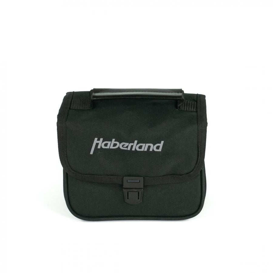 Haberland Lenkertasche 2l Einsteiger schwarz - kompakte Fahrrad-Lenkerstasche für Alltag & Tour